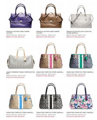 代購(gòu)Coach工廠店包及其他商品，不定期更新，附圖片，涵蓋辦公用品